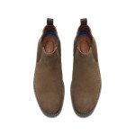 Clarks Men's Jaxen Chelsea Boot in Stone Suede