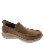 Skechers Men's Parson-Oswin Slip-in Moccasin, Desert, 10.5 Wide