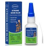 SAPBOND Shoe Glue-Quick Dry Sole Repair Adhesive,Professional Grade Strong Waterproof Clear Repair Glue for Sneakers, Boots,Sandals,Leathers,Handbags and More