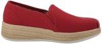 Skechers Women's Urban Highlites. Espadrille Slip On. Platform, RED, 11