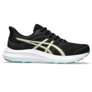 ASICS Women's JOLT 4 Running Shoe, 9, Black/Champagne