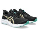 ASICS Women's JOLT 4 Running Shoe, 9, Black/Champagne