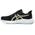 ASICS Women's JOLT 4 Running Shoe, 9, Black/Champagne