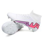 Soccer Cleats Mens Football Cleats Womens Football Shoes Outdoor Soccer Shoes Tacos de Futbol para Hombre Baseball Cleats High Top Professional Training Boots Turf Football Boots AG FG