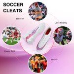 Soccer Cleats Mens Football Cleats Womens Football Shoes Outdoor Soccer Shoes Tacos de Futbol para Hombre Baseball Cleats High Top Professional Training Boots Turf Football Boots AG FG