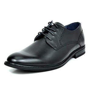 Bruno Marc Mens Classic Dress Oxfords Business Derby Shoes, Black - 9 Wide (PRINCEWIDE-16)