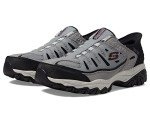Skechers Men's Afterburn M. Fit Ridgeburn Hands Free Slip-in Loafer, Gray/Black, 11 X-Wide