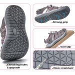 GRITION Hiking Sandals Women Sport Adjustable Close Toe Sandal with Arch Support Travel Summer Beach Outdoor Light Weight Water Shoes 8US/39EU 2401