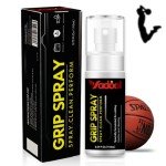 Yadool Sports Shoe Grip Spray, Provides Traction and Rejuvenates Soles, Multipurpose Grip Spray for Cleaning and Improving Basketball Shoe Grip - Anti Slip & Performance Enhancer - 3.37 Fl Oz
