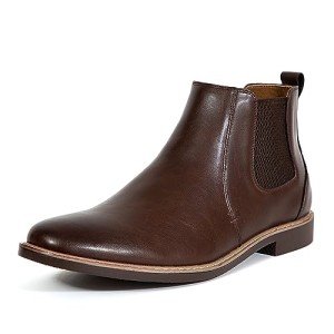 Deer Stags Men's Router Chelsea Boot, Dark Brown, 15 Wide
