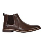 Deer Stags Men's Router Chelsea Boot, Dark Brown, 15 Wide