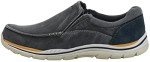 Skechers mens Expected Avillo Moccasin, Blue, 11.5 US