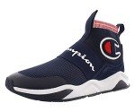 Champion Men's Rally Pro Athletic Lifestyle High-top Sneaker, Navy, 10.5