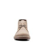 Clarks Men's Bushacre 2 Chukka Boot, Taupe Distressed Suede, 10 M US