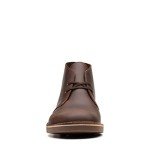 Clarks Men's Bushacre 2 Chukka Boot, Dark Brown, 10 Wide