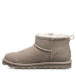 BEARPAW Women's Shorty Mushroom Size 7 | Women's Ankle Boot | Women's Slip On Boot | Comfortable Winter Boot
