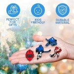 Hockey Shoe Charms Hockey Shoe Decoration Charms Sports PVC Charms for Shoes, Accessories for Shoes Wristbands Sandals and Bracelets, Gifts for Kids Teens Adults (18pcs)