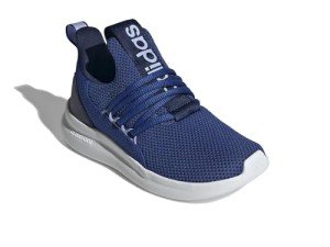 adidas Lite Racer Adapt 7.0 Lifestyle Shoes (Little Kid) Sneaker, Team Royal Blue/Blue Spark/Dark Blue, 12 US Unisex
