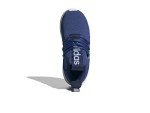 adidas Lite Racer Adapt 7.0 Lifestyle Shoes (Little Kid) Sneaker, Team Royal Blue/Blue Spark/Dark Blue, 12 US Unisex