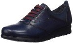 Fluchos Women's Derby lace-up Shoes, Blue Sugar Nobuck Oceano Oceano, 8 US