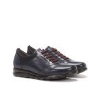 Fluchos Women's Derby lace-up Shoes, Blue Sugar Nobuck Oceano Oceano, 8 US