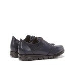 Fluchos Women's Derby lace-up Shoes, Blue Sugar Nobuck Oceano Oceano, 8 US