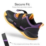 DREAM PAIRS Kids Basketball Shoes Boys Girls Low-top Sneakers Durable Sports Shoes Lace-up Breathable School Trainers for Little Big Kids Youth,Size 1 Little Kid,Black/Gold/Purple,SDBS2401K