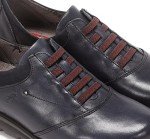 Fluchos Women's Derby lace-up Shoes, Blue Sugar Nobuck Oceano Oceano, 8 US