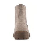 CLIFFS BY WHITE MOUNTAIN Women's Shoes Mastery Chelsea Boot, Sand/Fabric, 7.5 W