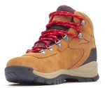 Columbia Women's Newton Ridge Plus Waterproof Amped Hiking Boot, Elk/Mountain Red, 10 M US