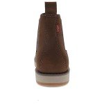 Levi's Mens Chelsea Logger 2 WX Vegan Leather Casual Pull-On Boot, Cedar/Brown, 10 M