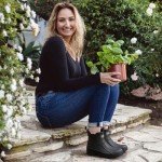 HISEA Women's Duck Chelsea Rain Boots Waterproof Short Garden Boot Outdoor Mud Boots