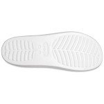 Crocs Women's Classic Slide | Platform Sandals, White, 10