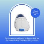 Keds Chillax Slip on, Sneaker Womens, White, 8.5 Medium