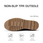 DREAM PAIRS Ankle Winter Boots for Women Snow Boots Anti-Slip Resistant Classic Warm Faux Fur Lined Lace Up for Outdoor Hiking Walking,Size 7,Dark grey,SDSB2414W