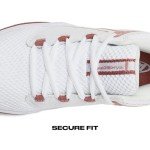 AND1 Takeoff 3.0 Girls & Boys Basketball Shoes, Boys High Top Sneakers - White/Light Pink, 4 Big Kid