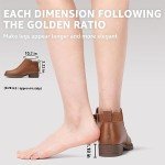 Bacia Chelsea Boots Women Ankle Booties Short 2024 Womens Low Heel Flat Slip on Fall Classic Trendy Fashion Zipper Dress Dressy Round Vintage Casual Rubber Non Slip Comfy Retro Brown 8 US