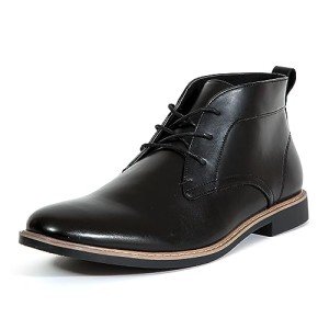 Deer Stags Men's Bridge Chukka Boot, Black, 11 Wide