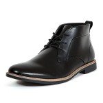 Deer Stags Men's Bridge Chukka Boot, Black, 11 Wide