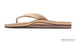 Rainbow Sandals Men Premium Leather Double Layer, Sierra Brown, Large
