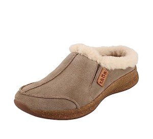 Taos Women's Future Dark Taupe Suede Casual Slip On 7 M US