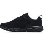 Under Armour Mens Charged Assert 9 Running Shoe, Black-003, 12 X-Wide US