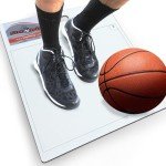 Courtside Basketball Sticky Mat White - Basic Model with 15" x 18" Replaceable Sheets Basketball Shoe Grip Enhancer - Sticky Pad for Basketball Shoes - Step and Grip Basketball Sticky Pad
