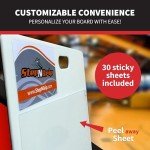 Courtside Basketball Sticky Mat White - Basic Model with 15" x 18" Replaceable Sheets Basketball Shoe Grip Enhancer - Sticky Pad for Basketball Shoes - Step and Grip Basketball Sticky Pad