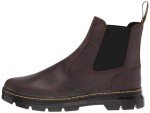 Dr. Martens Unisex Embury Chelsea Boot, Dark Brown Crazy Horse, 10 Women/9 Men