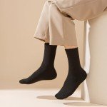 VoJoPi 5 Pairs Wool Socks Mens Thick Thermal Winter Socks for Men Warm Hiking Socks Super Soft Cozy Boot Socks