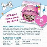 The Lazy Dog Cookie Co. Original Pup-Pie Happy Birthday for A Darling Girl Dog Biscuits, 6 in, 5 oz, & Mutt Mallows Maple Bacon Kissies Soft Baked Treats, 5 oz, Wheat-Free, Baked in The USA