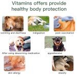 Multivitamin Chews for Dogs Vitamins Supplements Puppy Treats with Glucosamine Chondroitin for Dog Immunity Mobility Energy Heart Health Pet Skin and Coat Allergy Hip Joint Support Gut Digestion