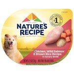 Nature's Recipe Wet Dog Food, Chicken & Wild Salmon in Broth Recipe, 2.75 Ounce Cup (Pack of 12)