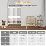 Extra Wide Pressure-Mounted Dog Gate for Indoors